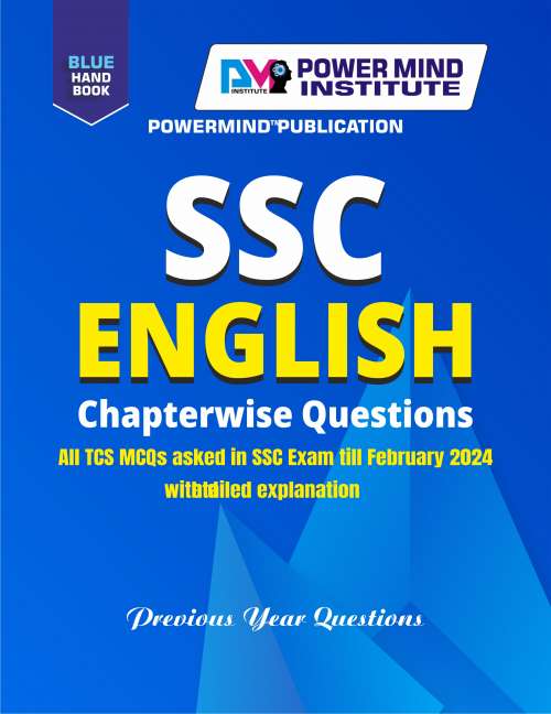 SSC Exams English PYQ Book 