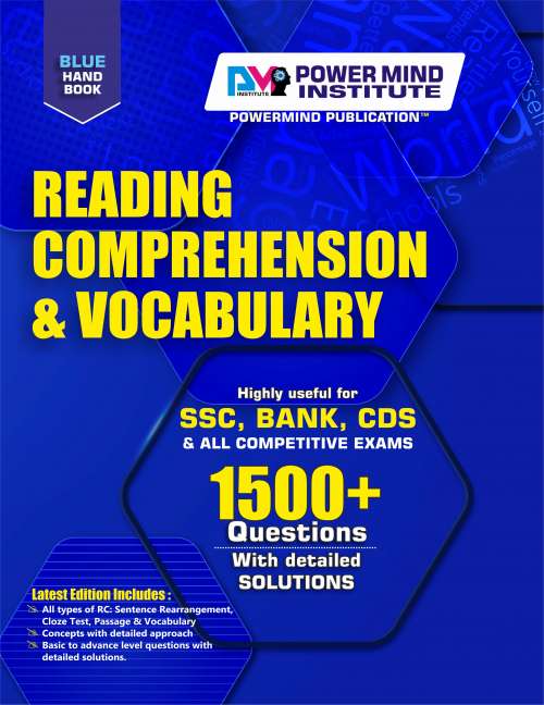 SSC Hindi Medium Reading Comprehension & Vocabulary Book