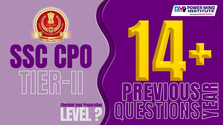 SSC CPO Tier II Previous Year Test Series