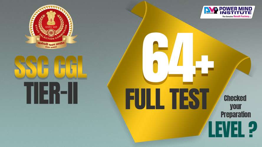 SSC CGL Tier II Full Test Series