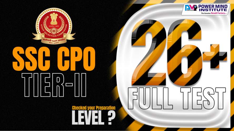 SSC CPO Tier II Full Test Series