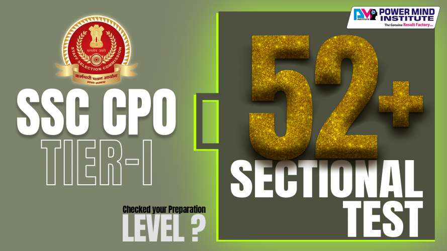 SSC CPO Tier I Sectional Test Series