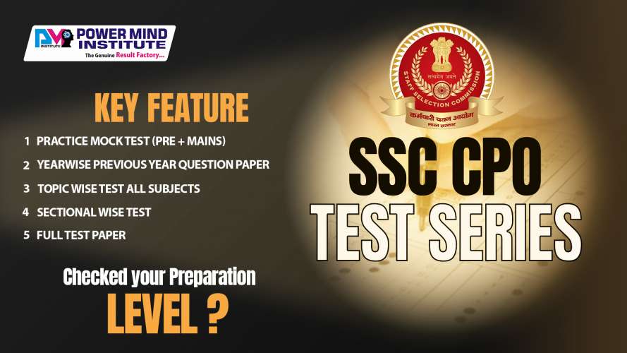 SSC CPO 2024 Mock Test 1 Tier 2